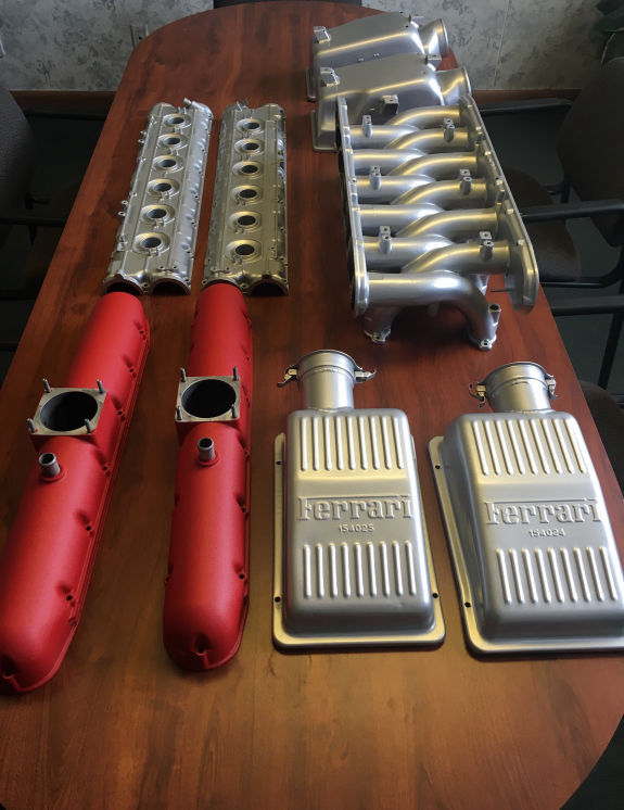 ferrari car parts powdercoating services